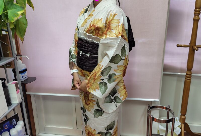 画像3655：浴衣の着付